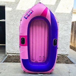 Sevylor Rubber Dinghy Boat Inflatable 2 Person Vtg 90s Promo Brachs Candy Rare
